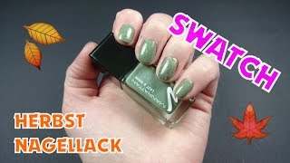 HERBST Nagellack Favoriten  SWATCH  Nageldesign Manhattan last amp shine Urban Chameleon [upl. by Elocyn]