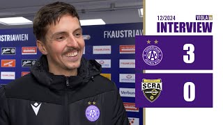 Johannes Handl zum 30 gegen SCR Altach 122024 fakllive veilchen violatv [upl. by Inatsed21]