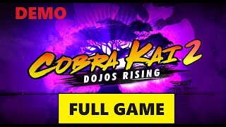 Cobra Kai 2 Dojos Rising Full Game  No Commentary PS4 [upl. by Rohn]