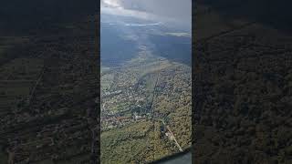 autumn flight with low base in Borzsony mountains DG400 and DG500m [upl. by Ataga]