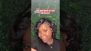 Diy Silk Press For Short 4c Curly Hair  Get Silky Smooth Results At Home [upl. by Hinson]