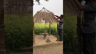 Making lord shiva temple in nature 🙋🏻❤️🕉️ [upl. by Cita]