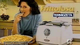 Spot  FRITTOLOSA Termozeta LA 1° FRIGGITRICE ad ARIA  2001 HD [upl. by Ralli]