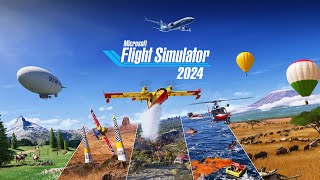 AO VIVO Testando o Novo Microsoft Flight Simulator 2024  Realismo Incrível nos Céus [upl. by Lexy]