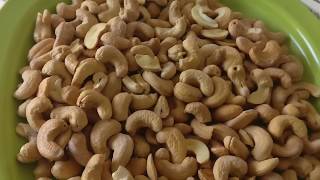 Home Made Roasted Nuts Gluten Free Snack OptionHow to Roast KajuBadam at homeNo oil snackDiet [upl. by Artiek969]