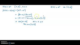 Lipschitz Function Definition Theorem and Examples [upl. by Hsirap]