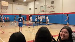 Boys Basketball vs Mt View Academy 020824 [upl. by Llenrahc]