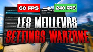 Les Meilleurs Paramètres de Warzone  MWIII FPS Manette Aim Assist Audio [upl. by Rednav234]