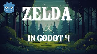 Godot 4  Zelda Like 2D Top Down Game Complete Game Tutorial [upl. by Nnylrefinnej]