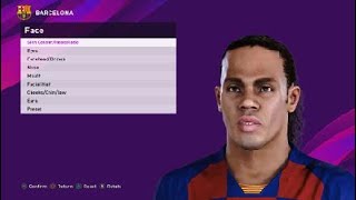 PES 2020 How to create RONALDINHO [upl. by Nosnek17]