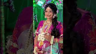 Prachi dohale jevan Beautiful Bride youtubeshorts viralshorts aagrikolibride makeup love vir [upl. by Luaped]