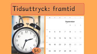 Tidsuttryck framtid Sfi [upl. by Hras]