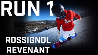 Run 1 2324 Rossignol Revenant Snowboard [upl. by Yellek]