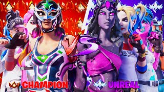 4 CHAMPION PROS vs 4 UNREAL PROS [upl. by Sonni]