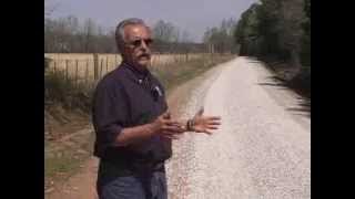 GRAVEL ROADS  Mississippi County Repairs Gravel Roads Easily and Inexpensively [upl. by Bugbee]