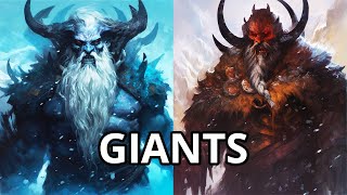 The 9 Most Powerful Giants in Norse Mythology [upl. by Gerek67]