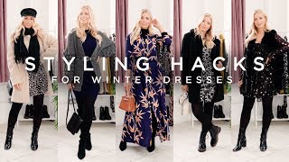 Long Sleeve Dresses  How to style Winter Dresses  Winter Dress Hacks [upl. by Smalley]