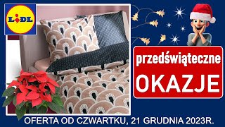 LIDL  Nowa Oferta od Czwartku 21122023  Przedświąteczne Okazje [upl. by Cleveland]