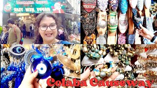 Colaba Causeway Market Best Mumbai Street ShoppingLatest New Year Collection [upl. by Burra670]