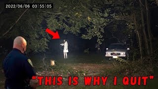 Moments after Cops Witnessed Paranormal Trail Camp Activity [upl. by Morley]