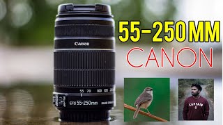 CANON 55250MM  CANON ZOOM LENS  CANON 55250MM LENS REVIEW [upl. by Barthol]