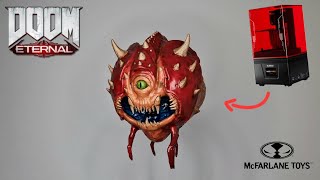 Cacodemon Statue For Mcfarlane Doom Slayer Made on Elegoo Mars 4 Max [upl. by Richel819]