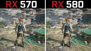 RX 570 8GB vs RX 580 4GB in 2023  Test in 15 Games [upl. by Annaehr]