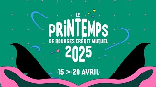 Le Printemps de Bourges Crédit Mutuel 2025  la programmation du weekend 100 rap au W [upl. by Lindsley]