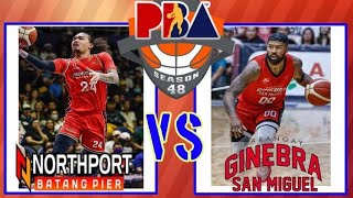 PBA LIVE  NORTHPORT vs BRGY GINEBRA I LIVE SCORES and COMMENTARY I FREE ENDING 300 4thQTR [upl. by Kovar]