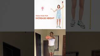 how to increase height︱height increase stretching exercise yoga︱yoga for height growth height [upl. by Alikam]