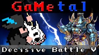 Decisive Battle Vs Exdeath Final Fantasy V  GaMetal Remix [upl. by Adaran]