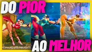 Do Pior ao Melhor Street Fighter  O Que Deu Certo e o Que Deu Errado em SF [upl. by Anoynek]