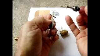 How To ReKey a Lock using a Dremel [upl. by Midas548]