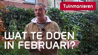 Wat te doen begin februari in de tuin  compilatie  Tuinmanieren [upl. by Sauncho685]