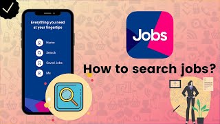 How to search jobs on JobStreet  JobStreet Tips [upl. by Ranger]