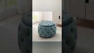 Functional and Fashionable  Round Storage Ottomans [upl. by Farrar165]