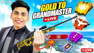 🔴Live Awm King Is Back😡24 Hour Top 1 Push🔥  Garena Free Fire Max [upl. by Monney521]