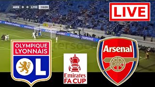 Arsenal vs Lyon Live Football  THE FINAL  Emirates Cup 2024  efootball gameplay pes21 [upl. by Anselmo224]