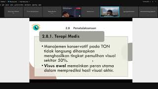 Rabu Ilmiah  Traumatic Optic Neuropathy [upl. by Noyek]