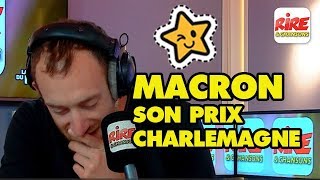 Le prix Charlemagne dEmmanuel Macron  Marceau refait linfo [upl. by Aehtorod707]