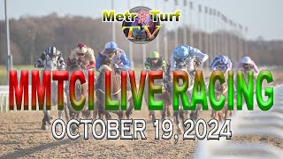 19 October 2024  Philippines Horse Racing Live  Metro Manila Turf Club Inc [upl. by Citron865]