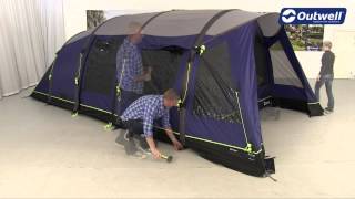 Outwell Hornet L Tent Pitching Video 2014 [upl. by Sheedy55]