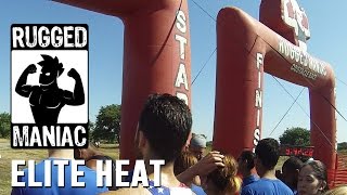 Rugged Maniac  Elite Heat Start Line [upl. by Ynnatirb423]