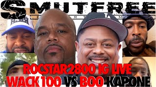 Rocstar2800 Talks w Kay Kay Boskoe100 amp Crip Jesus On Wack100 Going Crazy On Boo Kapone😳 [upl. by Redlac]