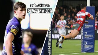 Seb Atkinson  Playmaker  GloucesterWorcester Warriors Rugby Tribute [upl. by Carolle973]