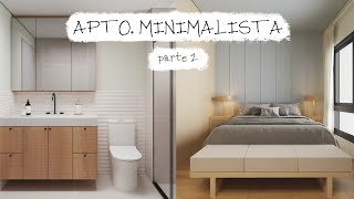 REFORMA APARTAMENTO MINIMALISTA [upl. by Kumler449]