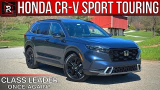 The 2023 Honda CRV Sport Touring Hybrid Is The Safe Choice For An Electrified SUV [upl. by Hartwell]