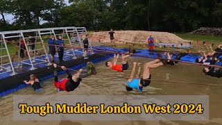 Tough Mudder London West 2024  all obstacles [upl. by Wennerholn]