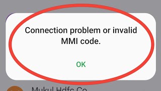 Connection Problem Or Invalid MMI Code Oneplus  Invalid MMI Code Oneplus [upl. by Adnohsat]