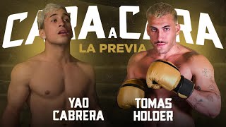 YAO CABRERA vs TOMAS HOLDER  CARA A CARA [upl. by Eveam596]